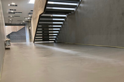 Betongulv hos Hansenberg