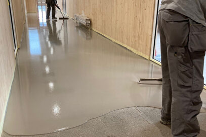 Gulvlægning hos Hansenberg