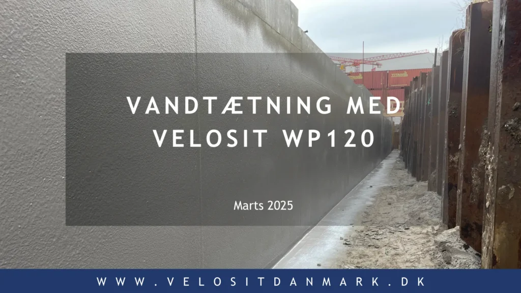 WP120: Hurtighærdende vandtætning