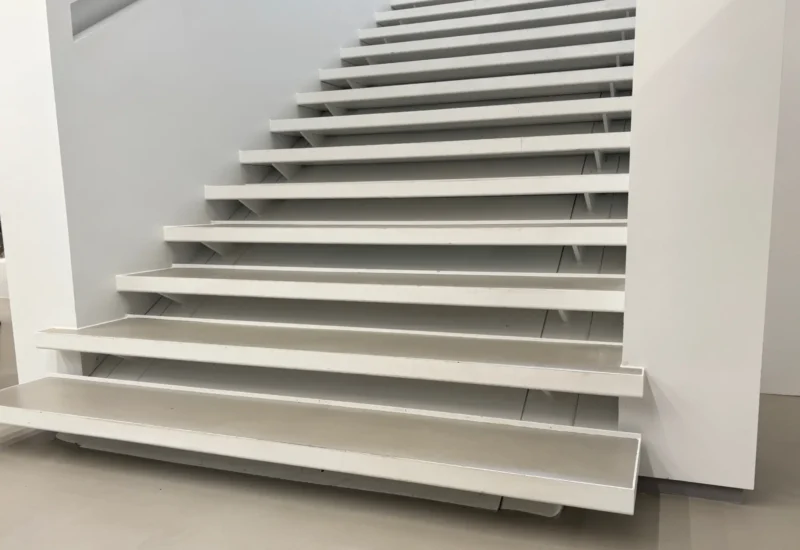 Redigeret billede af trappe