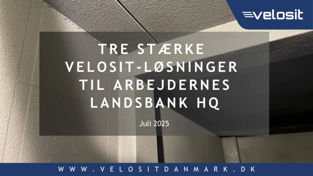 Tre Velosit-løsninger til Arbejdernes Landsbank
